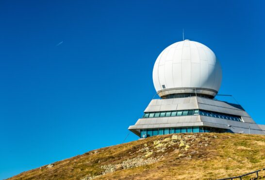 Photo - La route des crêtes air traffic control radar station on top of the grand ballon mountain picture id866778984